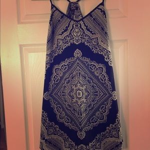 Paisley handkerchief dress